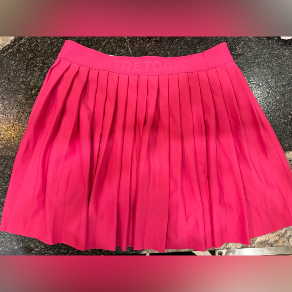 Tretorn Hot Pink Pleated Skirt